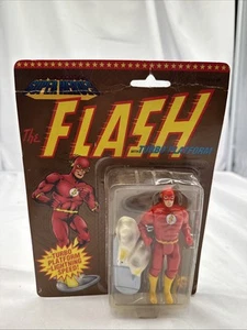 Toy Biz DC Comics Super Heroes The Flash With Turbo Platform - Picture 1 of 2