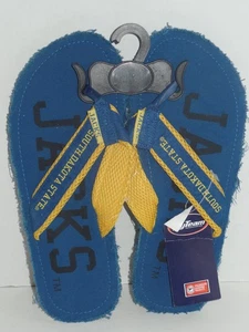 Sandalias South Dakota State Jackrabbits Talla L Universidad SDSU NCAA - Imagen 1 de 6