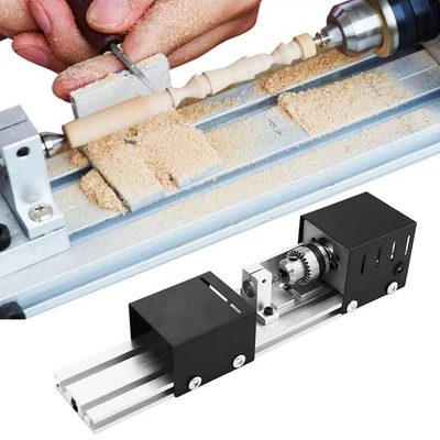 Metal Mini Lathe DIY Wood Model Making Drilling Milling Machine Woodworking UK