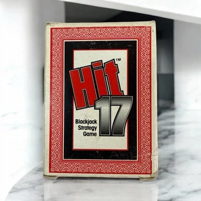 Hit 17 Blackjack Strategy Game Vintage 1992 by Megatoys Ken Tuoroo - Image 1 of 4