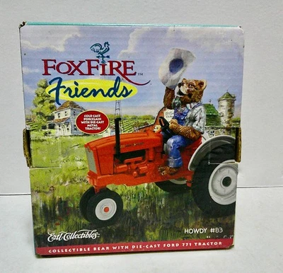 1/16 Ertl Foxfire Friends Ford 771 tractor with box. - Image 1 of 4