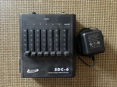 Elation SDC-6 6-Channel DMX Controller (USED) - Image 1 of 4