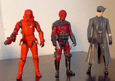 Star Wars Force Awakens General Hux Guavian Enforcer Sith Jet Trooper, con láseres Foto 1 de 2