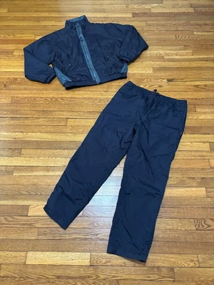 Sunice Men's Golf Windbreaker Jacket & Pants SET Size Medium Blue Full Zip - Image 1 of 4