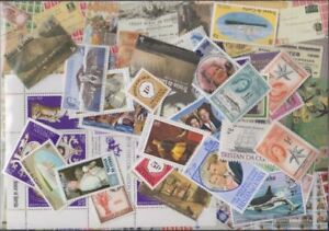 Tristan da Cunha Briefmarken 100 verschiedene Marken