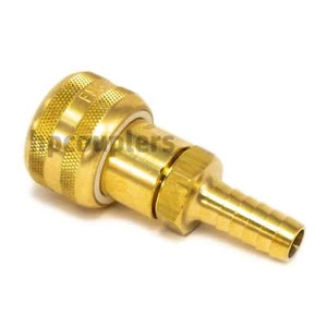 Foster FM3703 - 3/8" ID Hose Barb x 1/4" Quick Coupler Air Hose Fittings M MIL - Picture 1 of 3
