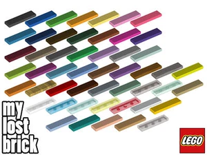 LEGO - Parte 2431 - Azulejos 1x4 + NUEVO + SELECCIONAR COLOR / CANTIDAD + FRANQUEO GRATIS - Imagen 1 de 54
