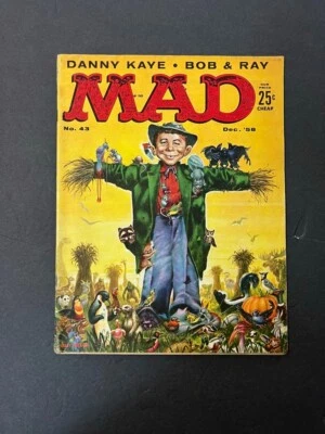 December, 1958 Mad Magazine No. 43 NICE !! Foto 1 de 4