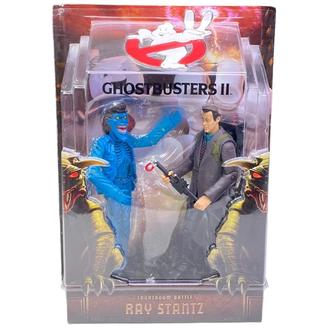 New 2012 Mattel Ghostbusters II Courtroom Battle Ray Stantz Action Figure Sealed Cover