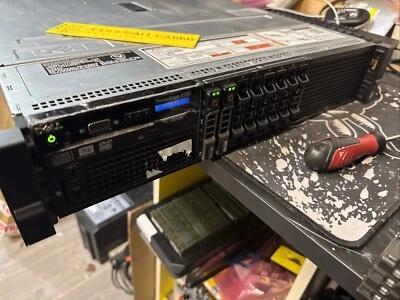 Dell R730 PowerEdge 2*Xeon E5-2650 v4 ddr4 128GB DDR4 RAM H730 2*300gb GPU 750w - Image 1 of 4