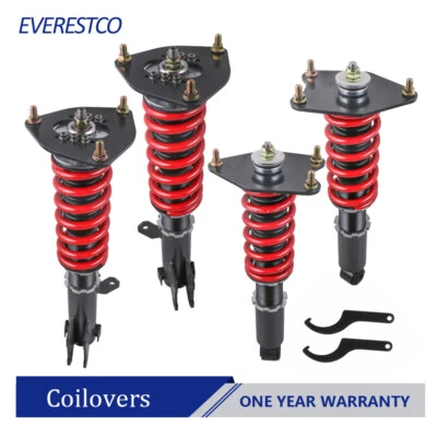 Full Coilover Struts For 06-12 Mitsubishi Eclipse 4G 04-12 Galant DJ Adj. Height Foto 1 de 4