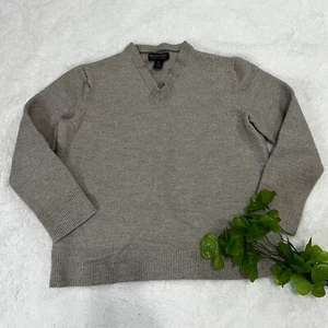 Banana Republic Extra Fine Merino Size XL Grey Kids Wool Long Sleeve Sweater - Picture 1 of 5
