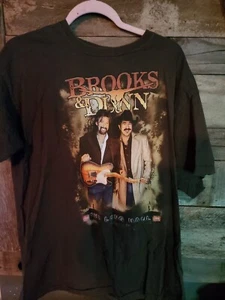 Vintage Brooks and Dunn T-shirt Size Large The Long Haul 2006 Country Music - Picture 1 of 3