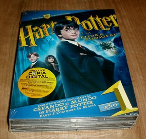 HARRY POTTER Y LA PIEDRA FILOSOFAL ED.COLECCIONISTA 4 DVD NUEVO PRECINTADO R2 - Imagen 1 de 4