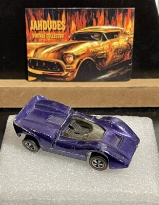 风火轮 Redline McLaren M6A 紫色 1969 — 第 1/4 张图片