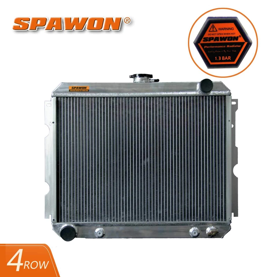 AT 4Rows Spawon Aluminum Radiator For Dodge Coronet Plymouth 70-72 Big Block 22" - Image 1 of 4