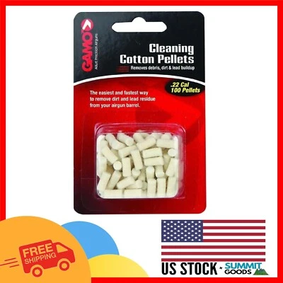 Pellets de limpieza de algodón para rifles de aire calibre .22 - Paquete de 100 para rendimiento Foto 1 de 2
