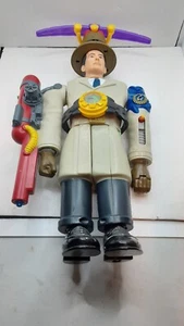 INSPECTOR GADGET 14" ACTION FIGURE VINTAGE - 100% COMPLETO CON CINTURA OROLOGIO - Foto 1 di 9