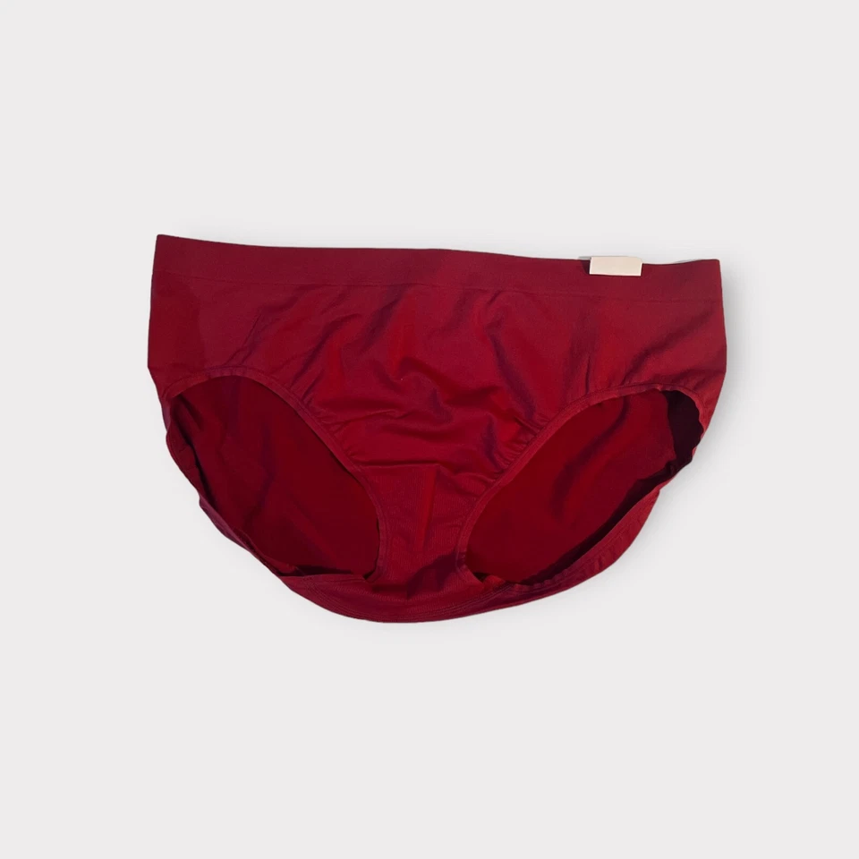 Panty Hipster Lane Bryant Cacique Sin Costuras Talla 26/28 Rojo Remolacha (5537) Foto 1 de 1