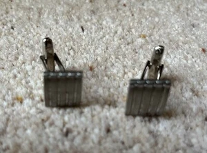 silver cufflinks - Picture 1 of 3
