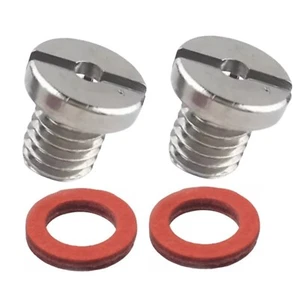 Yamaha Outboard 90340-08002 Gearbox Drain / Fill Oil Screw + Washer 2Sets - Picture 1 of 10