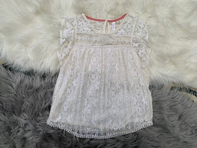 Blusa Xhilaration feminina bege tamanho XS - Imagem 1 de 4