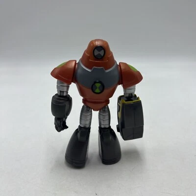 Ben 10 Omni Naut Armadura Heatblast Robot Figura de Acción Juguete Compañeros de Juego Foto 1 de 2