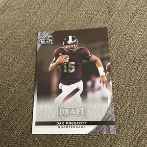 2016 LEAF DRAFT DAK PRESCOTT RC MISSISSIPPI STATE BULLDOGS #19 NM-MT - Picture 1 of 2