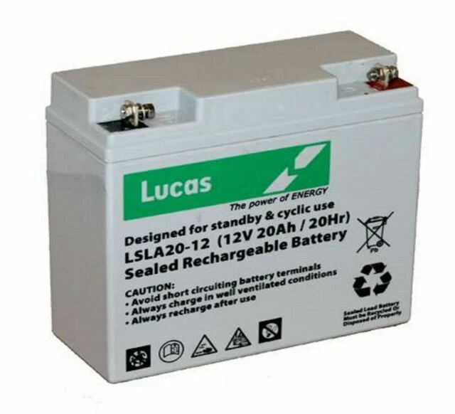 Lucas LSLA20-12 12V 20A Battery