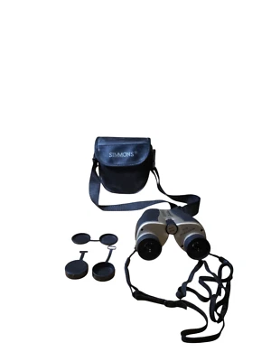 SIMMONS SPECTRUM 10x25 COMPACT BINOCULARS  MODEL 99730 WITH CASE - Image 1 of 4