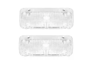 Luces de estacionamiento con señal de giro frontal transparente para camión Chevy C10 71-72 luces de estacionamiento - Imagen 1 de 7