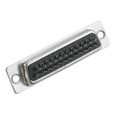 RADIOSHACK 25-POSITION FEMALE SOLDER D-SUB CONNECTOR  P/N: 276-1548 - Image 1 of 2