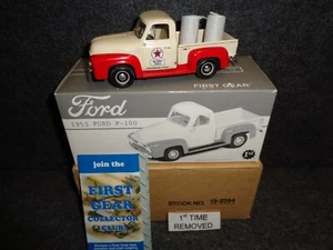 BIG JOHN'S COLWELL TEXACO 1953 FORD F100 PICKUP TRUCK FIRST GEAR DIECAST 18-2384 - Picture 1 of 7