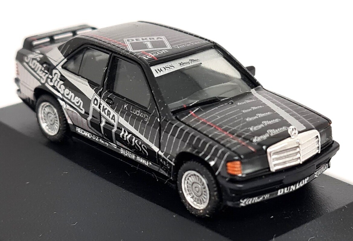 Mercedes-Benz Plastic Diecast Racing Cars 1:87 Scale for