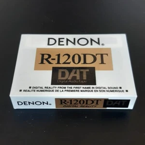 Cassette Audio DAT Denon 120 - Digital Audio Tape R-120DT - Bild 1 von 2