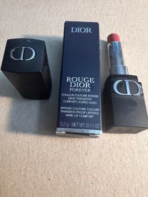 Dior Rouge Dior Forever Transfer Proof Lipstick  558 FOREVER GRACE NIB Free Ship - Image 1 of 3