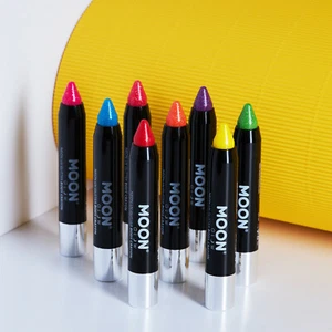 Moon Glow - Neon UV Glitter Face Paint Stick Body Paint Crayon - Picture 1 of 16