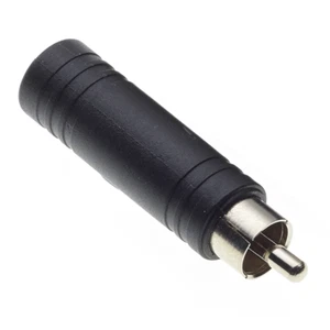 Adattatore da spina RCA a presa jack 6,35mm stereo cod. 4137 - Imagen 1 de 1