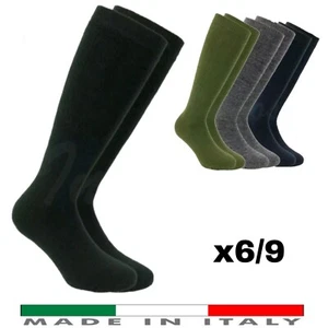 Calze Lana Neve Caccia Lunghe Uomo Donna Calzettoni Calzini Invernali Termiche - Imagen 1 de 1