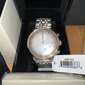 Emporio Armani Men’s Watch AR1721 With Certificate Of Authenticity - Picture 1 of 3