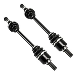 Par de ejes de transmisión de eje trasero CV para 07-2013 Yamaha Grizzly 700 2009-14 550 20,9 pulgadas - Imagen 1 de 11