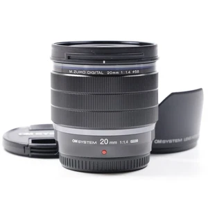 Lente OM SYSTEM M.Zuiko Digital ED 20mm F1.4 PRO [Casi Como Nueva] #5008J - Imagen 1 de 12