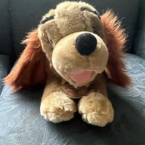 Disney Store Lady from Lady and the Tramp Plush 12" Stuffed Animal Classic Toy - Picture 1 of 4