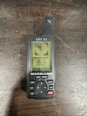 Magellan GPS 315 Personal Navigator Hiking Geo-Cache! Tested:Works! - Image 1 of 4