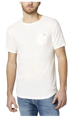 Camisa Buffalo David Bitton Para Hombres L Kisory Manga Corta Tejida Leche Crema Algodón Nueva con Etiquetas Foto 1 de 4