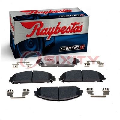 Conjunto de pastilhas de freio a disco dianteiro Raybestos Element3 para 2013-2014 Chrysler 200 boi - Imagem 1 de 4