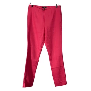 Banana Republic Mad Men Pink Women's Cigarette Ankle Pants - Size 4 - Tapered - Picture 1 of 6