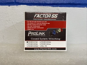 Factor 55 00015-01 Red Prolink Winch Shackle Mount New With Box - Picture 1 of 8