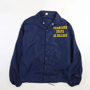Vintage Vermillion State Jr College Russell Athletic Coach Jacket Size Small 70s - Picture 1 of 5
