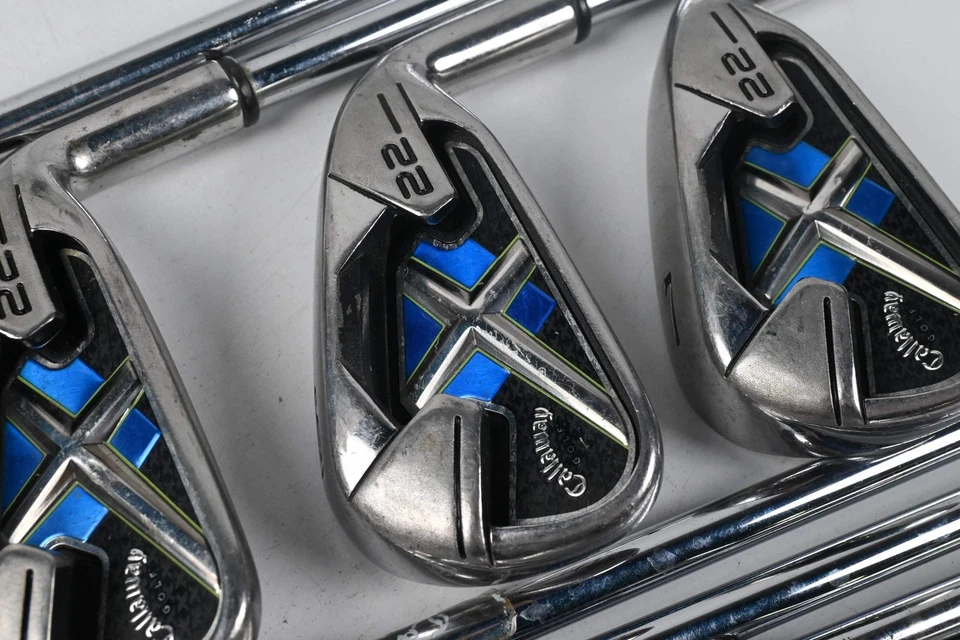 Callaway X-22 Irons / 4-PW+SW / Uniflex Callaway X Shafts - Image 1 of 4